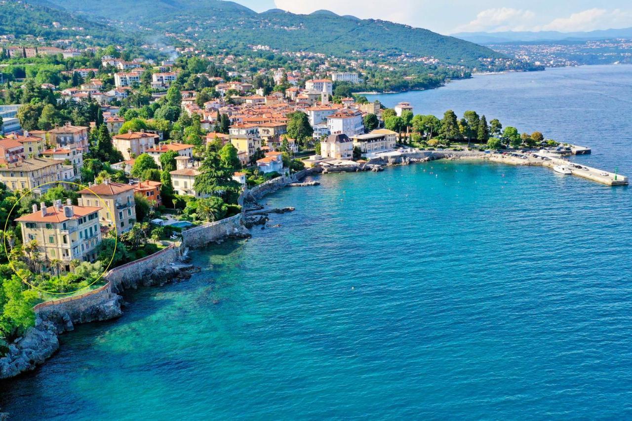 Apartment Carissima-Direct On Sea, Lovran-Opatija Eksteriør bilde